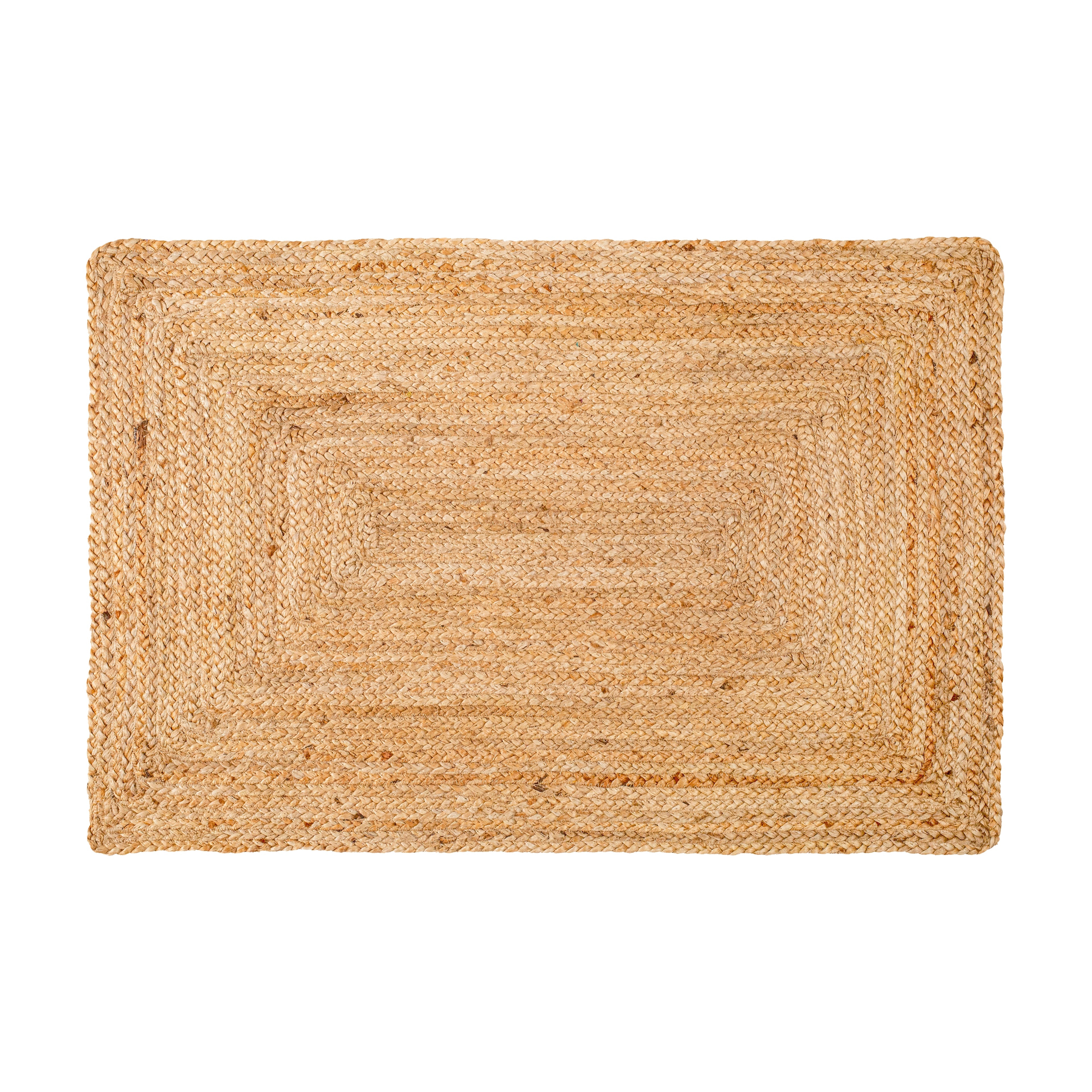 100% Jute Braided Placemats Reversible Farmhouse Vintage Jute Placemats for Dining Table, Perfect for Indoor Outdoor