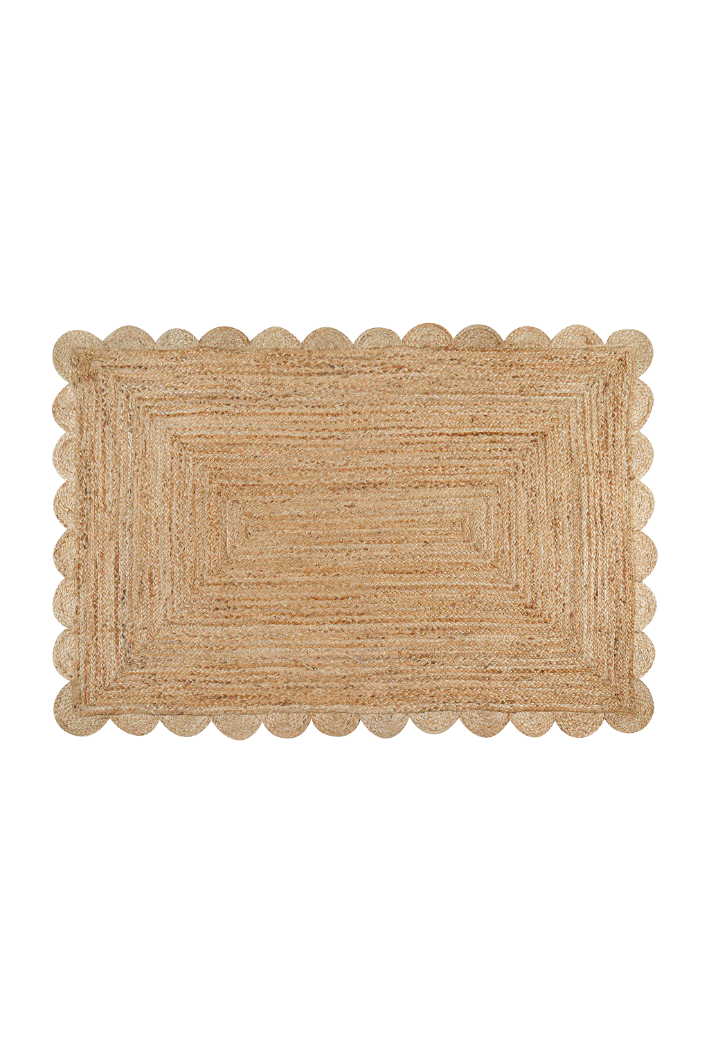 Hand Woven Jute Braided Rug, Natural, Reversible Boho Entry Area Rugs for Kitchen, Living Room, Farmhouse Indoor Outdoor Decorative Floor Rug,