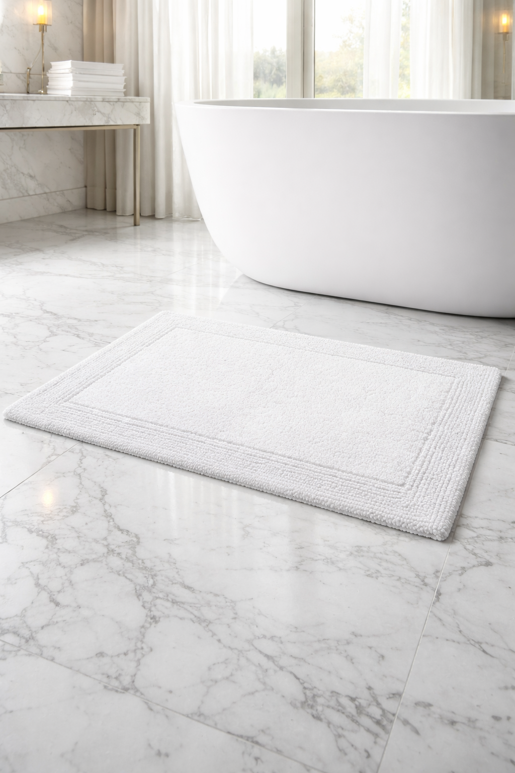 Cotton Reversible Bathmat