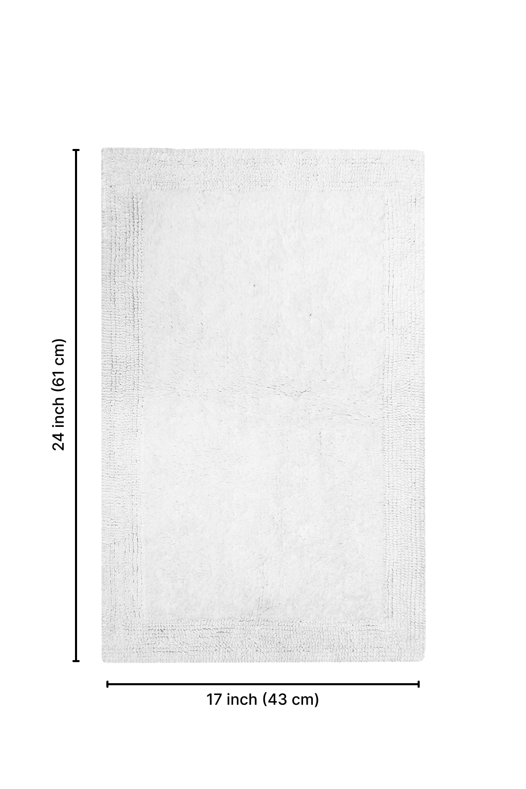 Cotton Reversible Bathmat